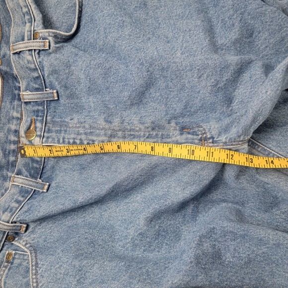 Carhartt Men's Relaxed Fit Blue Jeans B17-STW Blue Denim Medium Wash Size 48x30 - Picture 9 of 10